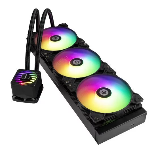 Enermax LIQMAXFLO Processeur Kit de refroidissement du liquide 14 cm Noir 1 pièce(s) Enermax LIQMAXFLO Processeur Kit de refroidissement du liquide 14 cm Noir 1 pièce(s)