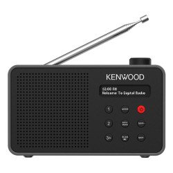 Kenwood CR-M25DAB-B Radio portable Numérique Noir