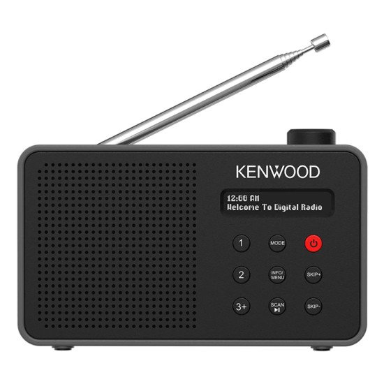 Kenwood CR-M25DAB-B Radio portable Numérique Noir