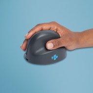 R-Go Tools Souris verticale R-Go HE Basic, ergonomique, droiter, moyen (longueur de la main 165-185 mm), bluetooth, gris R-Go Tools Souris verticale R-Go HE Basic, ergonomique, droiter, moyen (longueur de la main 165-185 mm), bluetooth, gris