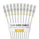 StarTech.com N6PAT25CMGRS10PK câble de réseau Gris 0,25 m Cat6 U/UTP (UTP)