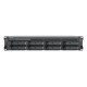 Synology RackStation RS1226+ serveur de stockage NAS Rack (2 U) AMD Ryzen V1500B 4 Go DDR4 0 To Synology DSM Noir