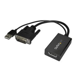 StarTech.com Adaptateur DVI vers DisplayPort avec alimentation USB - 1920 x 1200 StarTech.com Adaptateur DVI vers DisplayPort avec alimentation USB - 1920 x 1200