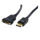 StarTech.com Câble DisplayPort à montage sur panneau de 91cm avec verrouillage - F/M - Noir StarTech.com Câble DisplayPort à montage sur panneau de 91cm avec verrouillage - F/M - Noir