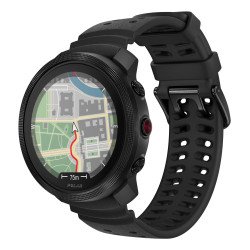 Polar Vantage M3 3,25 cm (1.28") AMOLED 44.7 mm Numérique 416 x 416 pixels Écran tactile Noir GPS (satellite)