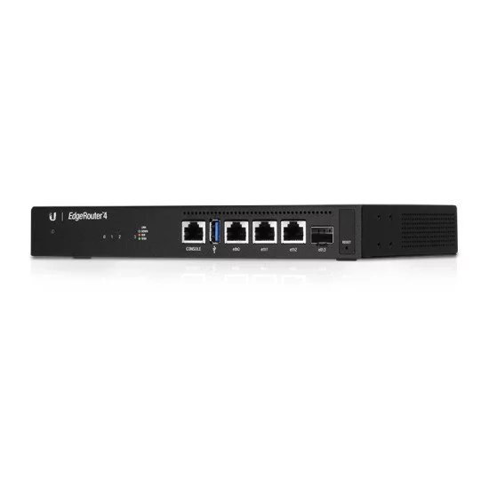 Ubiquiti EdgeRouter 4 Routeur connecté Gigabit Ethernet Noir Ubiquiti EdgeRouter 4 Routeur connecté Gigabit Ethernet Noir