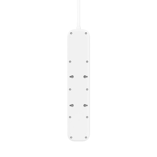 Belkin SRB001CA2M protection surtension Blanc 4 sortie(s) CA 2 m