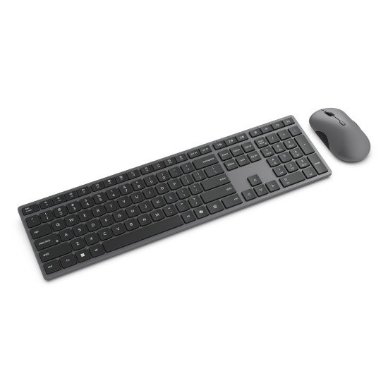 Lenovo 700 Modern clavier Souris incluse Bureau RF sans fil + Bluetooth Anglais américain Gris