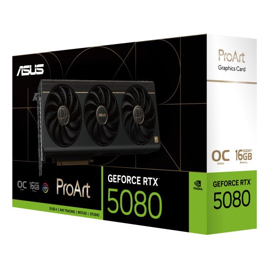 ASUS ProArt -RTX5080-O16G NVIDIA GeForce RTX 5080 16 Go GDDR7