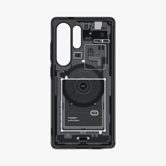 Spigen Ultra Hybrid Zero One (MagFit) coque de protection pour téléphones portables 17,5 cm (6.9") Housse Noir Spigen Ultra Hybrid Zero One (MagFit) coque de protection pour téléphones portables 17,5 cm (6.9") Housse Noir