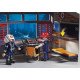 Playmobil City Action Caserne de pompiers avec hélicoptère
