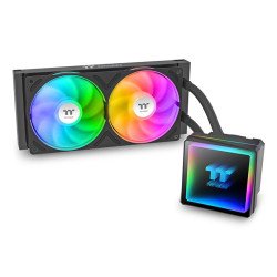 Thermaltake TH240 V3 ARGB Processeur Refroidisseur de liquide tout-en-un 12 cm Noir 1 pièce(s)