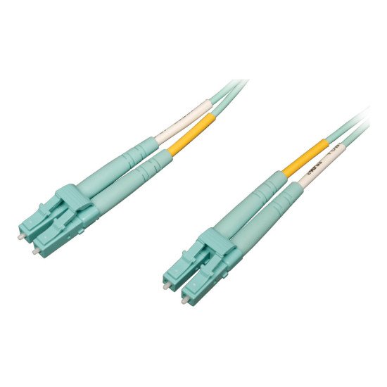 Tripp Lite N820-10M-OM4 câble InfiniBand et à fibres optiques LC Bleu