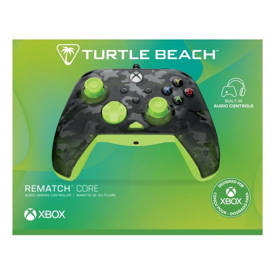 Turtle Beach Rematch Core – Camouflage noir fantôme/jaune Turtle Beach Rematch Core – Camouflage noir fantôme/jaune