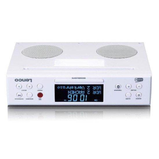 Lenco KCR-190 Cuisine Analogique et numérique Blanc Lenco KCR-190 Cuisine Analogique et numérique Blanc