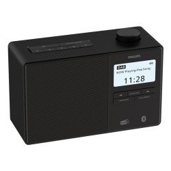 Philips TAR5600/00 Radio portable Horloge Numérique Noir