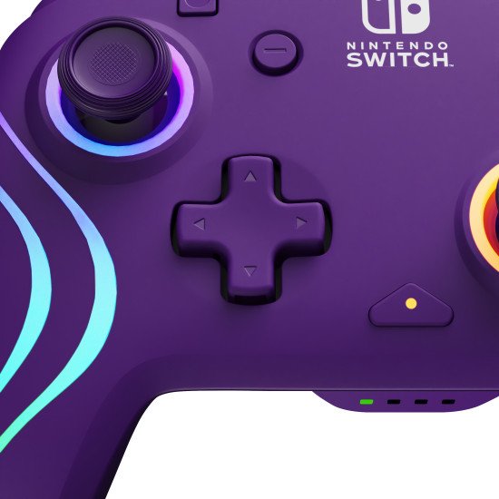 PDP Afterglow Wave Violet Manette de jeu Analogique/Numérique Nintendo Switch, Nintendo Switch OLED