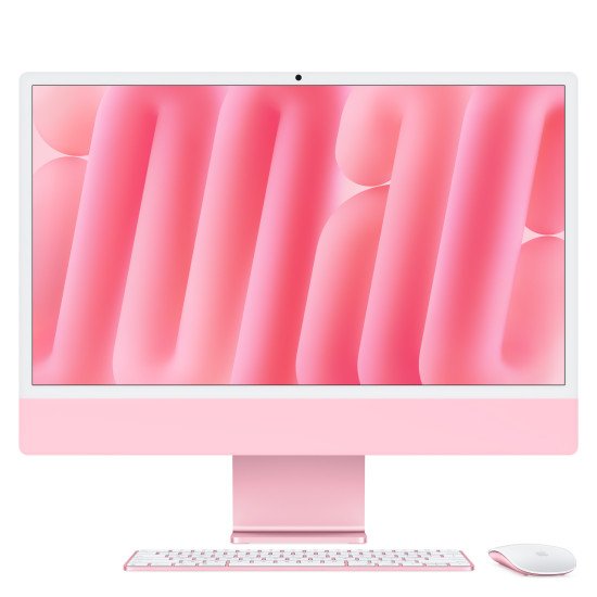 Apple iMac Apple M M4 59,7 cm (23.5") 4480 x 2520 pixels PC All-in-One 16 Go 256 Go SSD macOS Sequoia Wi-Fi 6E (802.11ax) Rose Apple iMac Apple M M4 59,7 cm (23.5") 4480 x 2520 pixels PC All-in-One 16 Go 256 Go SSD macOS Sequoia Wi-Fi 6E (802.11ax) Rose