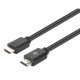 Manhattan Câble HDMI 4K@60 Hz avec Ethernet, 1 m, adapté à TOUT les usages 4K et 1080p/HD - lors de la mise à niveau ou préparez-la pour le moment où vous en aurez besoin, mâle à mâle, noir, Ultra HD 4K x 2K, garantie à vie, équivalent à HDMM1MP