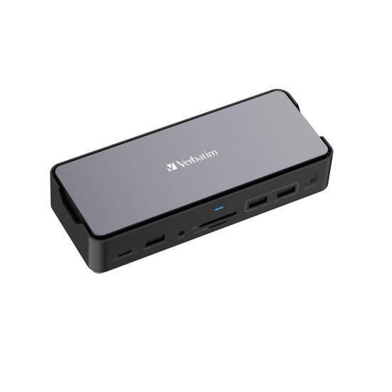 Verbatim CDS-15SSD Avec fil USB 3.2 Gen 1 (3.1 Gen 1) Type-C Noir, Gris