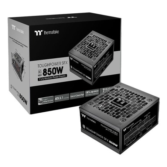 Thermaltake Toughpower SFX Platinum 850W - TT Premium Edition unité d'alimentation d'énergie 24-pin ATX CFX Noir