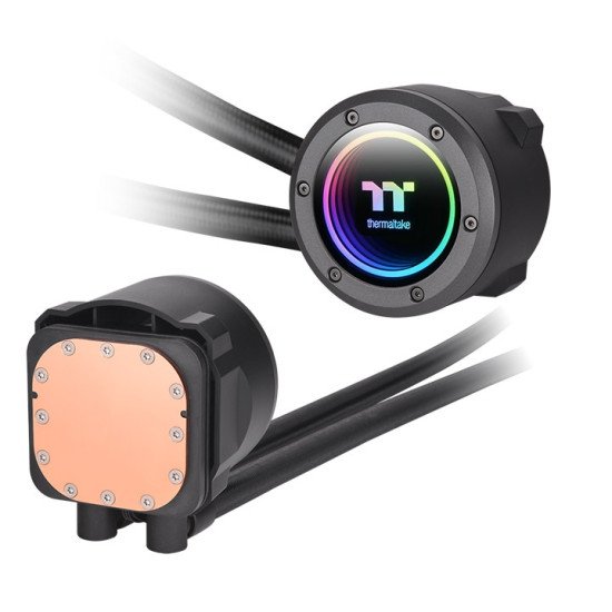 Thermaltake TH120 Processeur Refroidisseur de liquide tout-en-un 12 cm Noir 1 pièce(s)