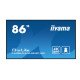 iiyama ProLite 85.6" 3840 x 2160 pixels 4K Ultra HD LED Noir