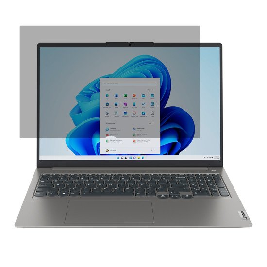 Lenovo 4XJ1U03940 filtre anti-reflets pour écran et filtre de confidentialité 40,6 cm (16") Ordinateur portable Filtre de confidentialité sans bords pour ordinateur