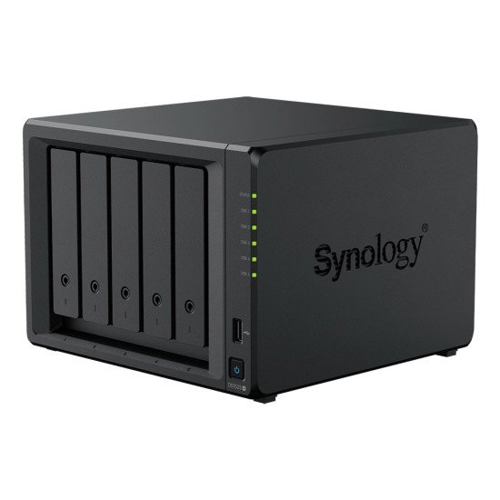 Synology DiskStation DS1525neo+ NAS Bureau AMD Ryzen V1500B 4 Go DDR4 0 To Synology DSM Noir