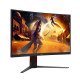 AOC G4 C32G4Z écran PC 80 cm (31.5") 1920 x 1080 pixels Full HD LCD Noir, Rouge