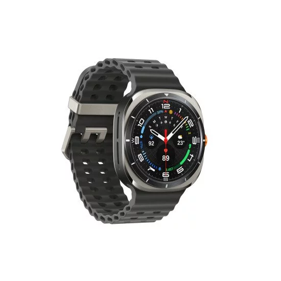 Samsung Galaxy Watch Ultra 3,81 cm (1.5") AMOLED 47 mm Numérique 480 x 480 pixels Écran tactile 4G Argent Wifi GPS (satellite) Samsung Galaxy Watch Ultra 3,81 cm (1.5") AMOLED 47 mm Numérique 480 x 480 pixels Écran tactile 4G Argent Wifi GPS (satellite)