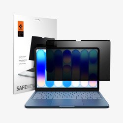 Spigen Safe View 33 cm (13") Ordinateur portable Filtre de confidentialité sans bords pour ordinateur