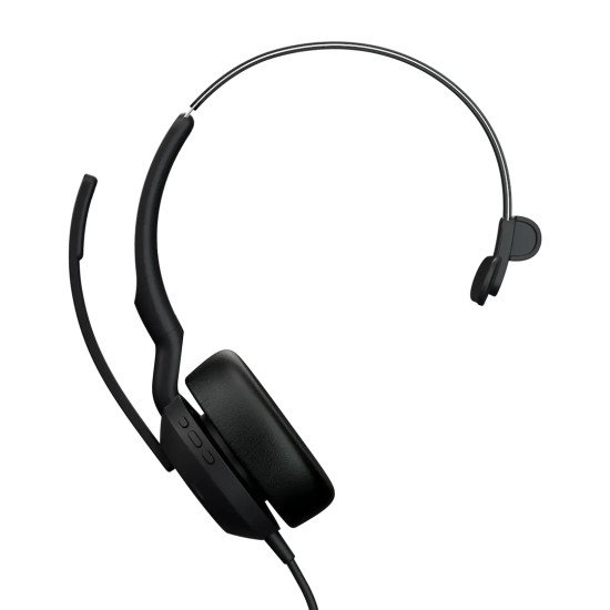 Jabra Evolve2 50 Casque Avec fil Arceau Bureau/Centre d'appels USB Type-C / USB Type-A Bluetooth Noir