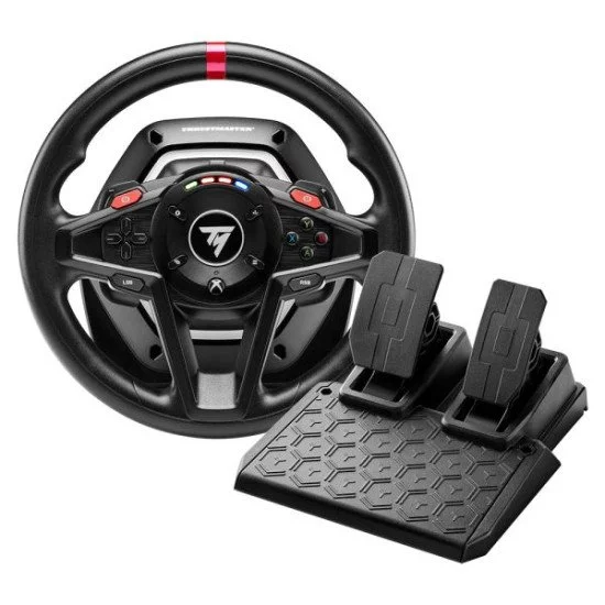 Thrustmaster T128 Noir USB Volant + pédales Analogique PC, Xbox Thrustmaster T128 Noir USB Volant + pédales Analogique PC, Xbox