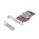 StarTech.com Carte PCIe USB-C 4 Ports, USB 3.2 10 Gbit/s, Carte d'Extension PCI Express USB-C, 4 Contrôleurs USB Indépendants, Carte PCIe USB Type-C, Windows/Linux/macOS, Conforme TAA StarTech.com Carte PCIe USB-C 4 Ports, USB 3.2 10 Gbit/s, Carte d'Extension PCI Express USB-C, 4 Contrôleurs USB Indépendants, Carte PCIe USB Type-C, Windows/Linux/macOS, Conforme TAA