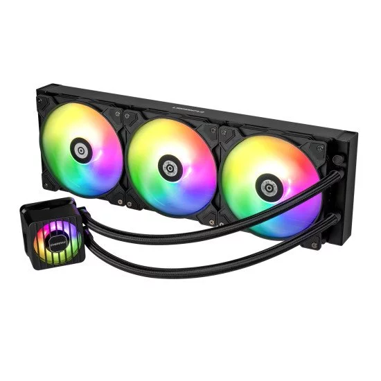 Enermax LIQMAXFLO Processeur Kit de refroidissement du liquide 14 cm Noir 1 pièce(s) Enermax LIQMAXFLO Processeur Kit de refroidissement du liquide 14 cm Noir 1 pièce(s)