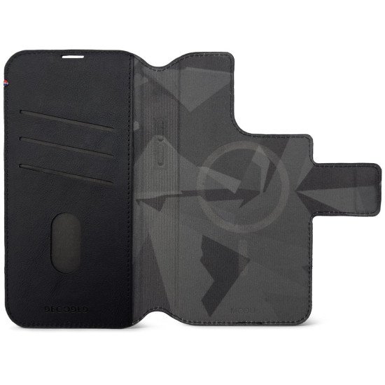 Decoded Modu Wallet coque de protection pour téléphones portables 17 cm (6.69") Étui avec portefeuille Noir Decoded Modu Wallet coque de protection pour téléphones portables 17 cm (6.69") Étui avec portefeuille Noir