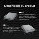 Seagate Expansion disque dur externe 2 To 2.5" USB Type-C Noir