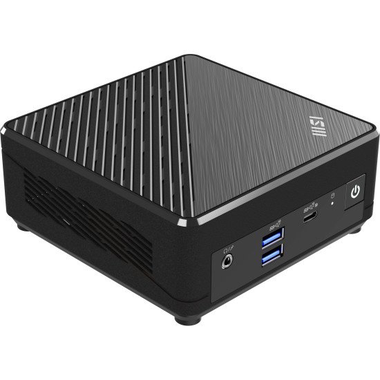 MSI Cubi N ADL S-217DE PC/poste de travail Intel® N N200 8 Go DDR4-SDRAM 256 Go SSD Windows 11 Pro Mini PC Noir MSI Cubi N ADL S-217DE PC/poste de travail Intel® N N200 8 Go DDR4-SDRAM 256 Go SSD Windows 11 Pro Mini PC Noir