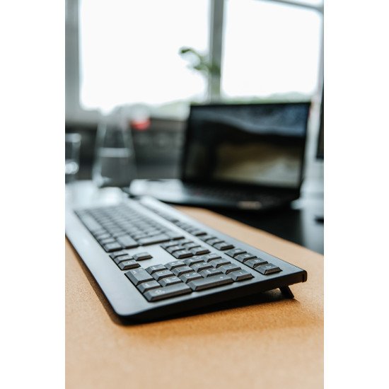 CHERRY KW 3000 clavier RF sans fil QWERTY Anglais Noir