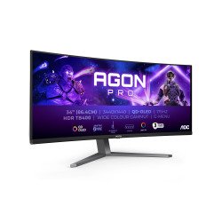AOC AGON PRO AG346UCD écran PC 86,4 cm (34") 3440 x 1440 pixels Wide Quad HD QDOLED Noir, Gris AOC AGON PRO AG346UCD écran PC 86,4 cm (34") 3440 x 1440 pixels Wide Quad HD QDOLED Noir, Gris