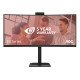 AOC E4 CU34E4CW écran PC 86,4 cm (34") 3440 x 1440 pixels UltraWide Quad HD LED Noir