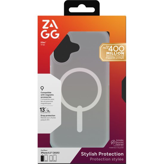 ZAGG Milan Snap coque de protection pour téléphones portables 16 cm (6.3") Housse Multicolore ZAGG Milan Snap coque de protection pour téléphones portables 16 cm (6.3") Housse Multicolore