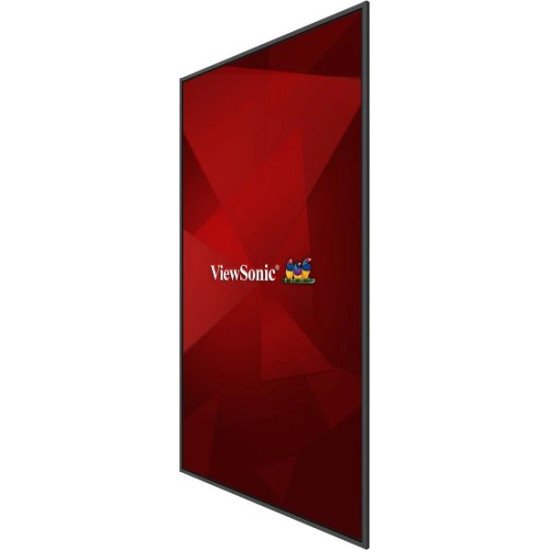 Viewsonic CDE75G3-1C Écran d'affichage dynamique Écran plat de signalisation numérique 190,5 cm (75") LCD 500 cd/m² 4K Ultra HD Noir 24/7