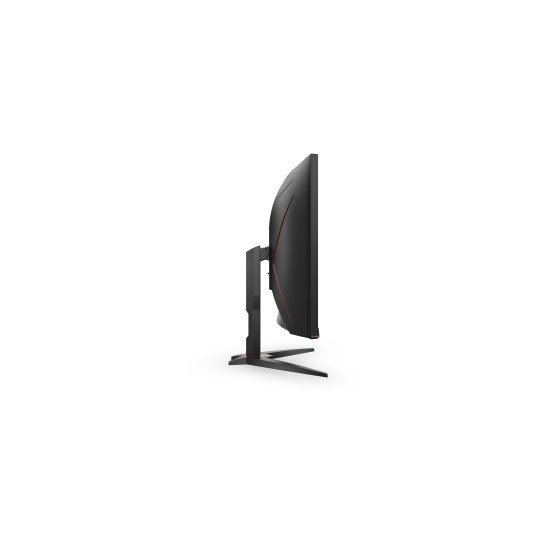 AOC G2 CU34G2XE/BK écran PC 86,4 cm (34") 3440 x 1440 pixels Noir, Rouge