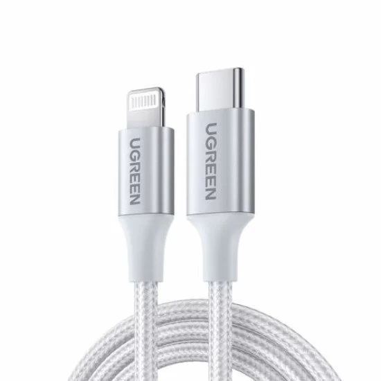 Ugreen 70523 câble Lightning 1 m Argent Ugreen 70523 câble Lightning 1 m Argent