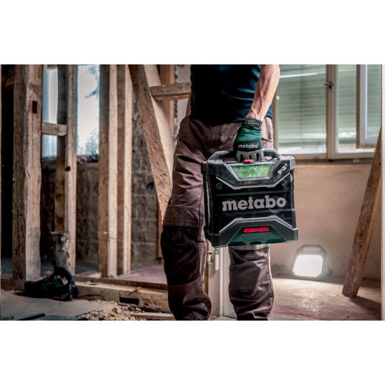 Metabo RC 12-18 Chantier Analogique et numérique Noir, Vert, Rouge Metabo RC 12-18 Chantier Analogique et numérique Noir, Vert, Rouge