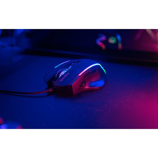 SPEEDLINK SL-680024-RRBK souris Gaming USB Type-A 800 DPI