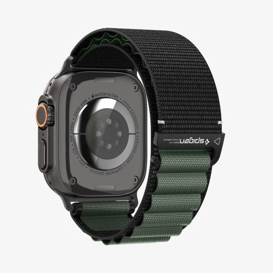 Spigen WBF1 Bande Noir, Vert Tissu