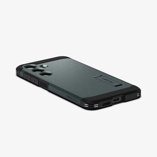 Spigen Tough Armor coque de protection pour téléphones portables 17 cm (6.7") Housse Noir, Vert Spigen Tough Armor coque de protection pour téléphones portables 17 cm (6.7") Housse Noir, Vert